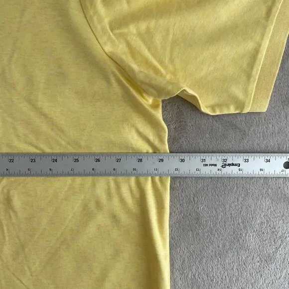 Polo Ralph Lauren Polo Shirt Men 3XLT Tall Heather Yellow Flesh Pony Preppy NWT